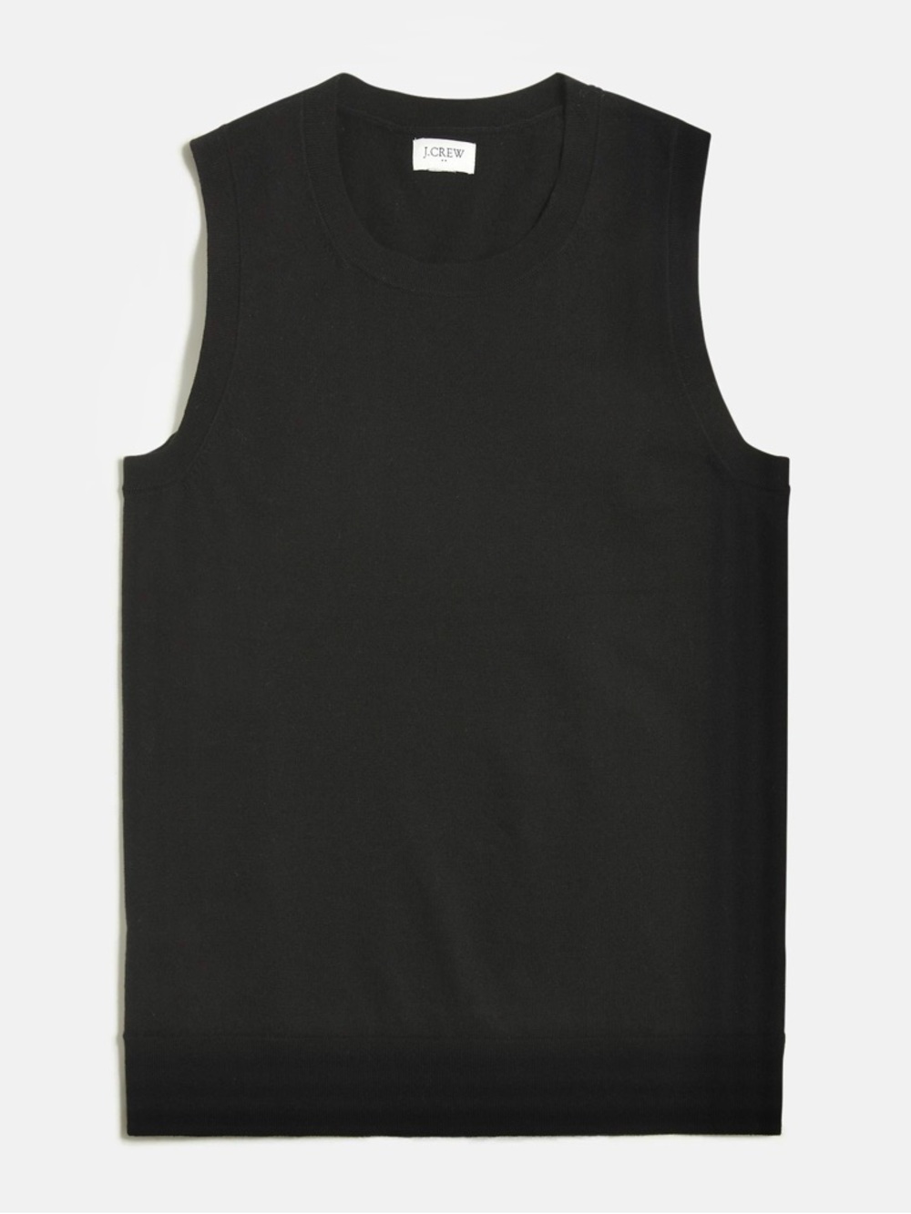 J. Crew Women’s Classic Shell Black Knit Tank